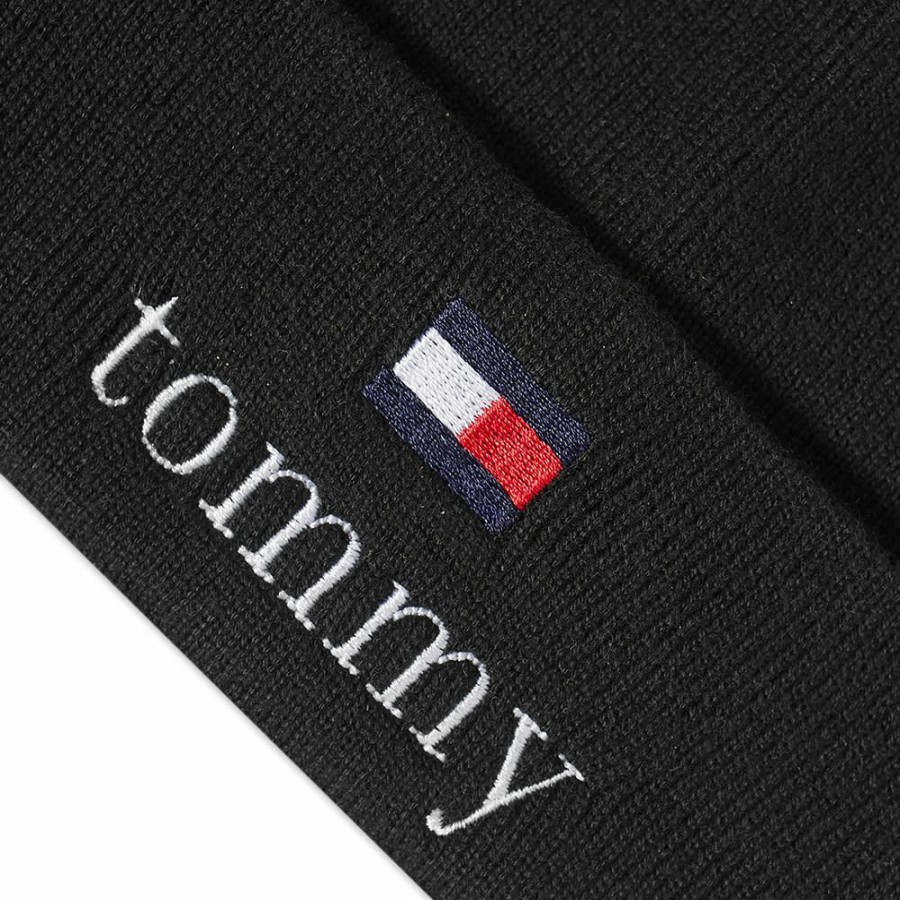 Beanies * | Tommy Jeans Logo Beanie