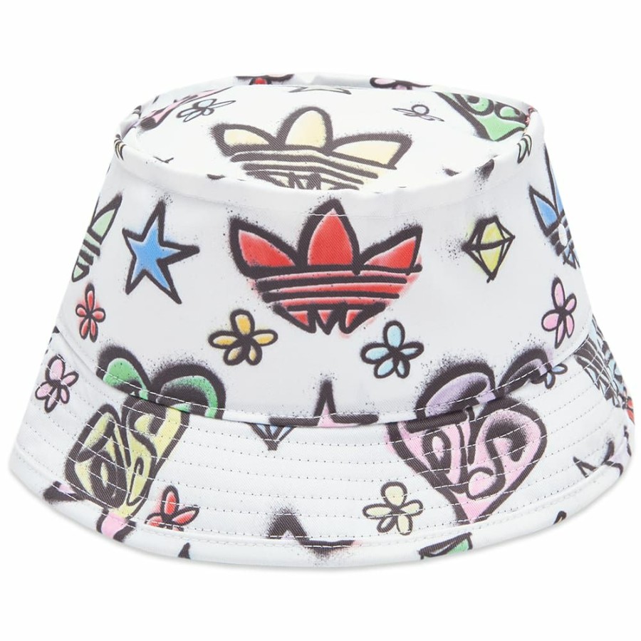 Bucket Hats * | Adidas X Jeremy Scott Bucket Hat