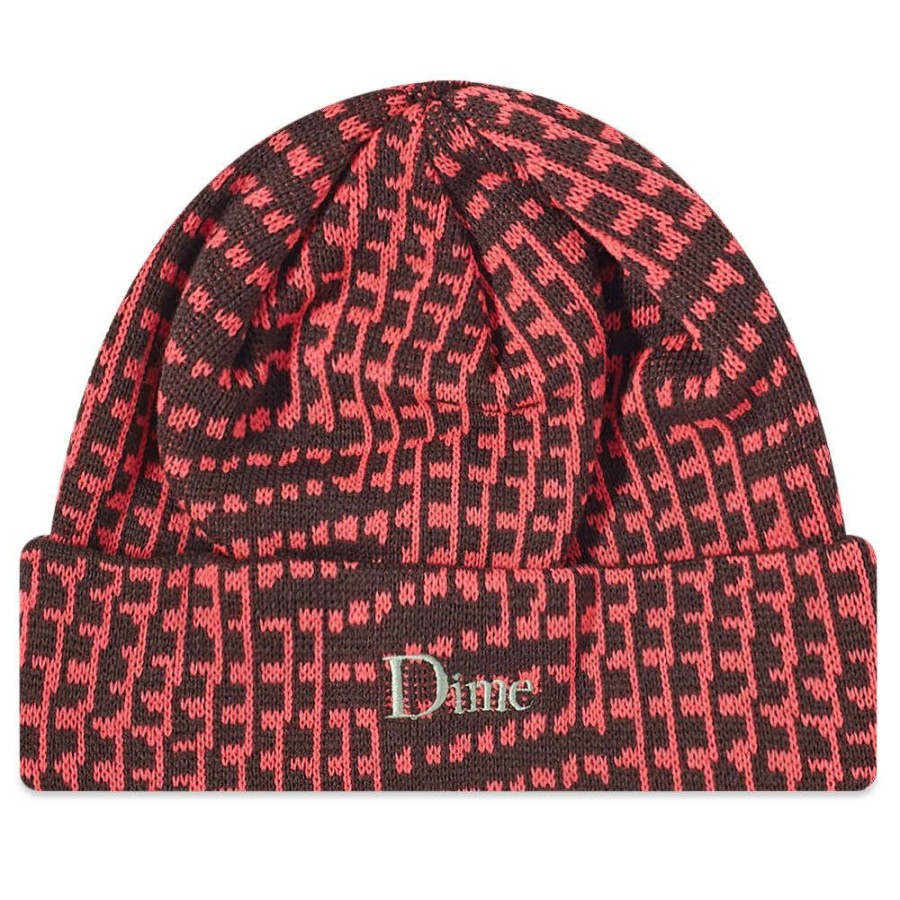 Beanies * | Dime Classic Logo Warp Beanie