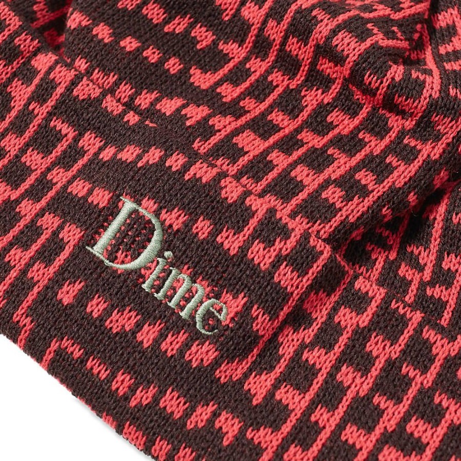 Beanies * | Dime Classic Logo Warp Beanie