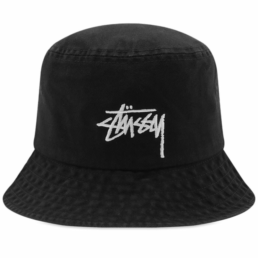 Bucket Hats * | Stussy Big Stock Bucket Hat