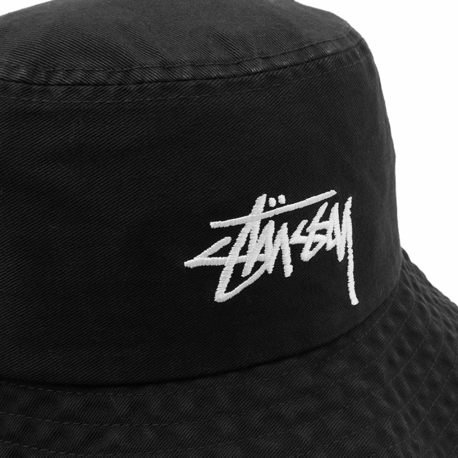 Bucket Hats * | Stussy Big Stock Bucket Hat