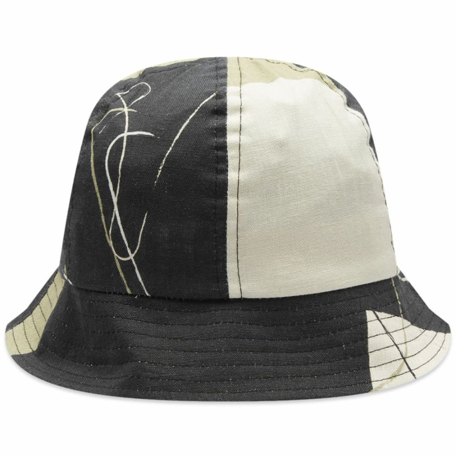 Bucket Hats * | Folk Olive Bucket Hat