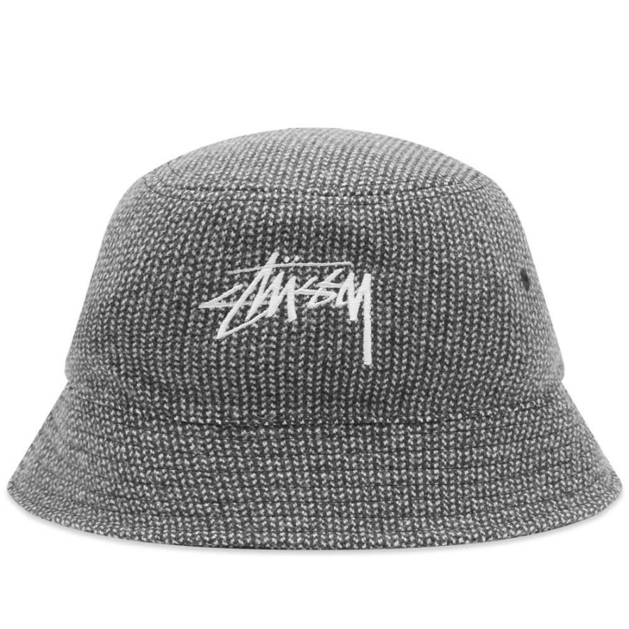 Bucket Hats * | Stussy Zig Zag Stock Bucket Hat