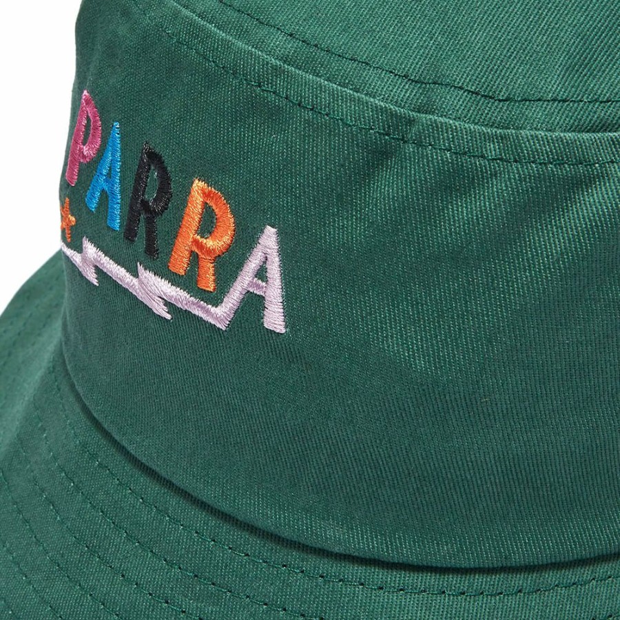 Bucket Hats * | By Parra Lightning Logo Bucket Hat