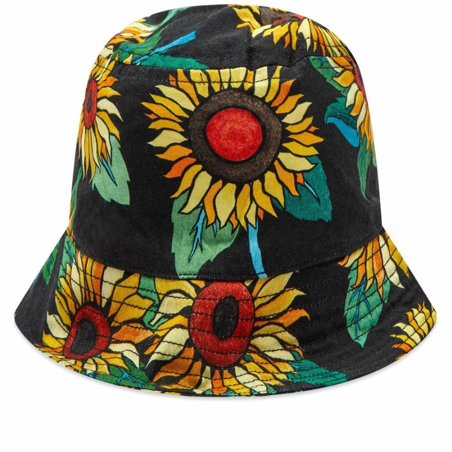 Bucket Hats * | Endless Joy Sunflower Bucket Hat