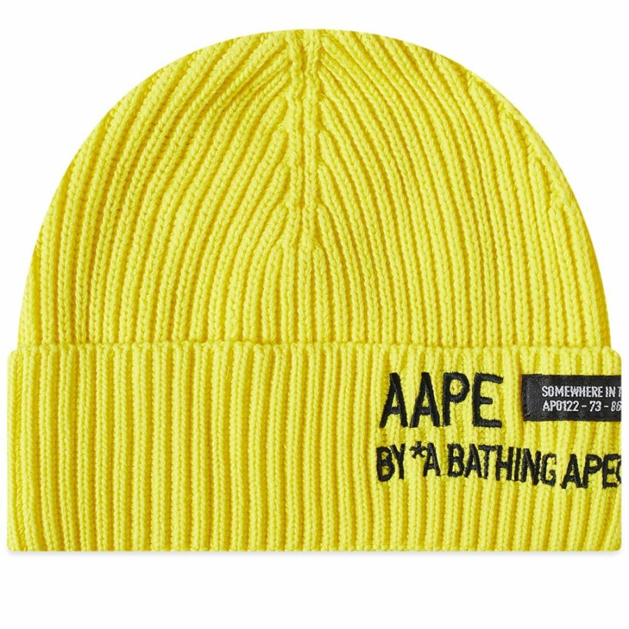 Beanies * | Aape By A Bathing Ape Aape Fishermans Beanie