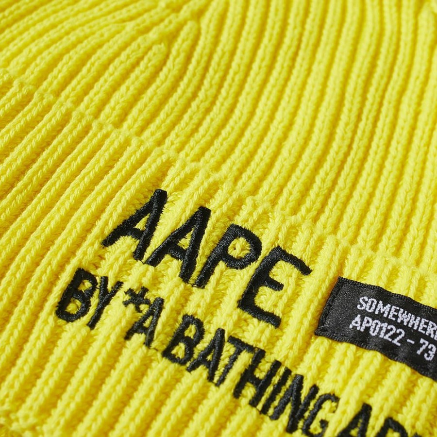 Beanies * | Aape By A Bathing Ape Aape Fishermans Beanie