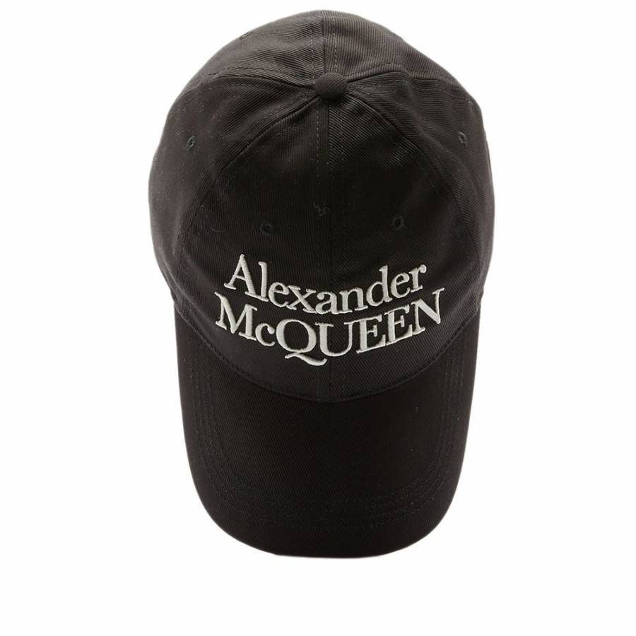 Caps * | Alexander Mcqueen Embroidered Logo Cap